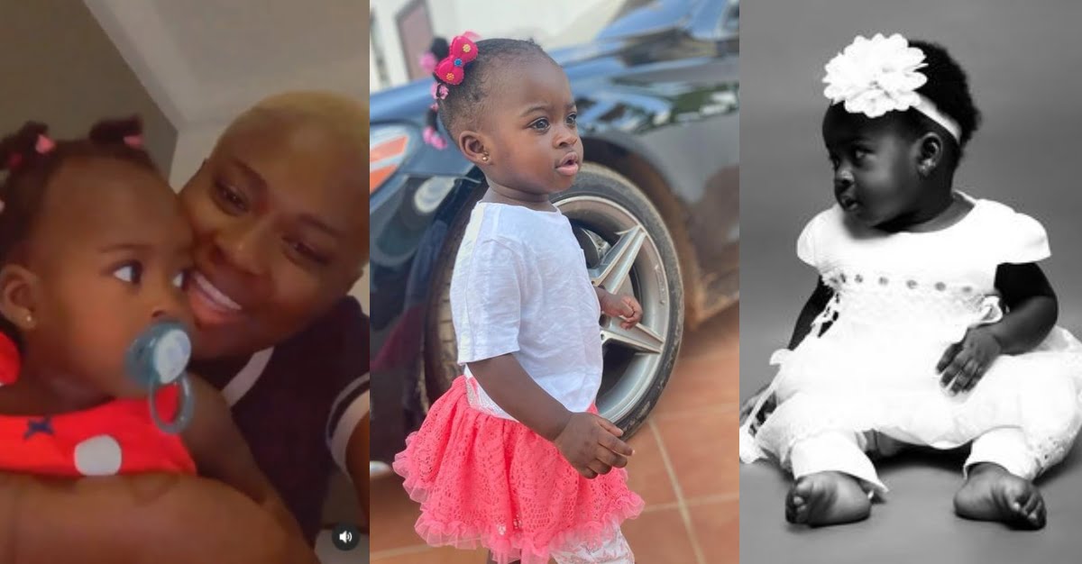 New photos of Fella Makafui's daughter looking all grown pops up