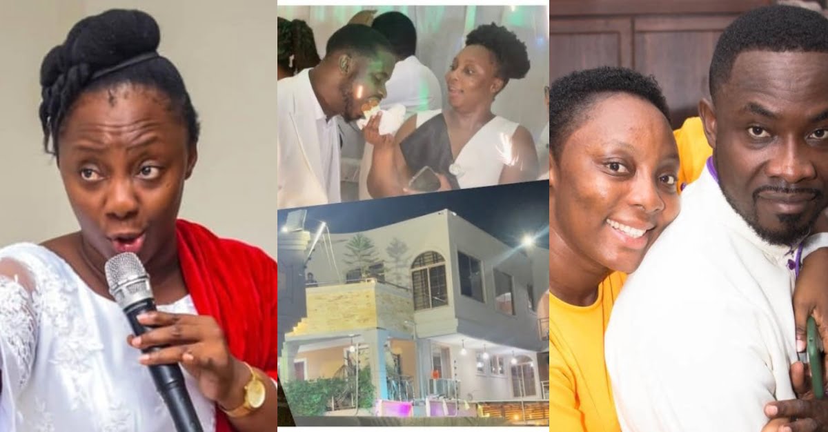 Video: Counsellor Charlotte Oduro’s Plush Mansion pops up for the first time