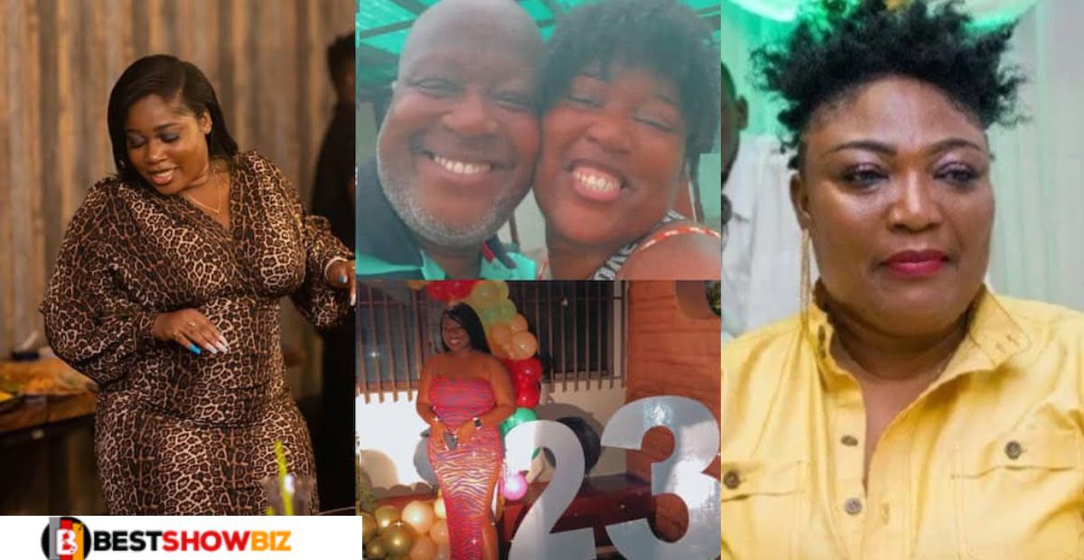 Videos: Kwame Sefa Kayi and Irene Opare's beautiful daughter celebrates 23 years birthday in style