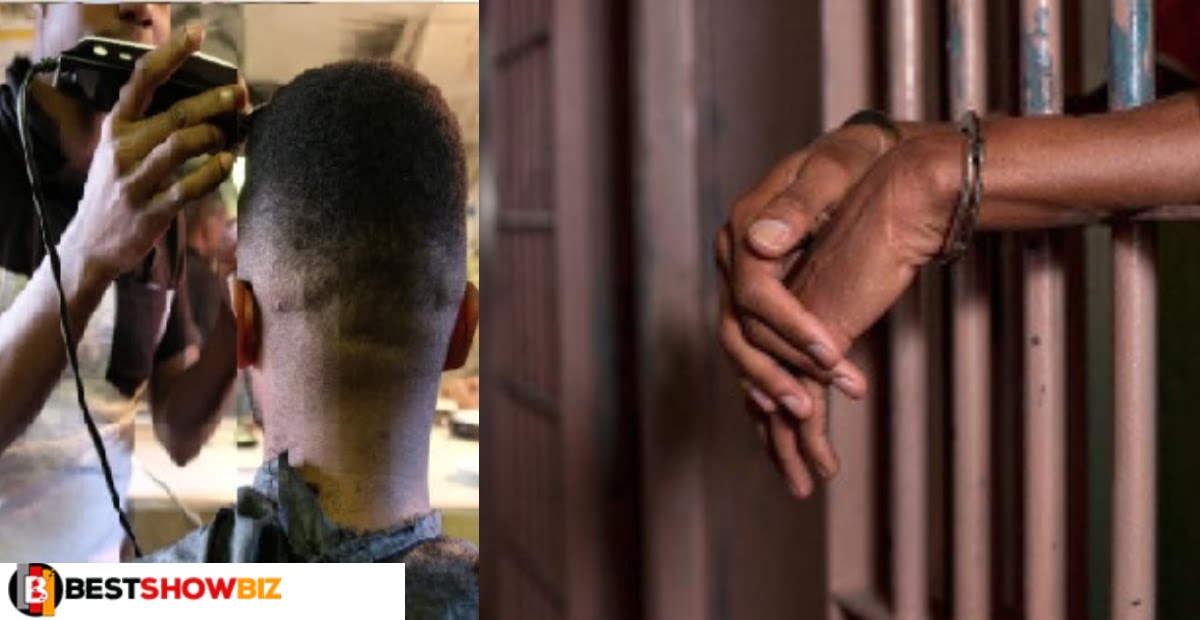 23 years-old barber sent to 114 years in prison for r@ping 12 schoolboys