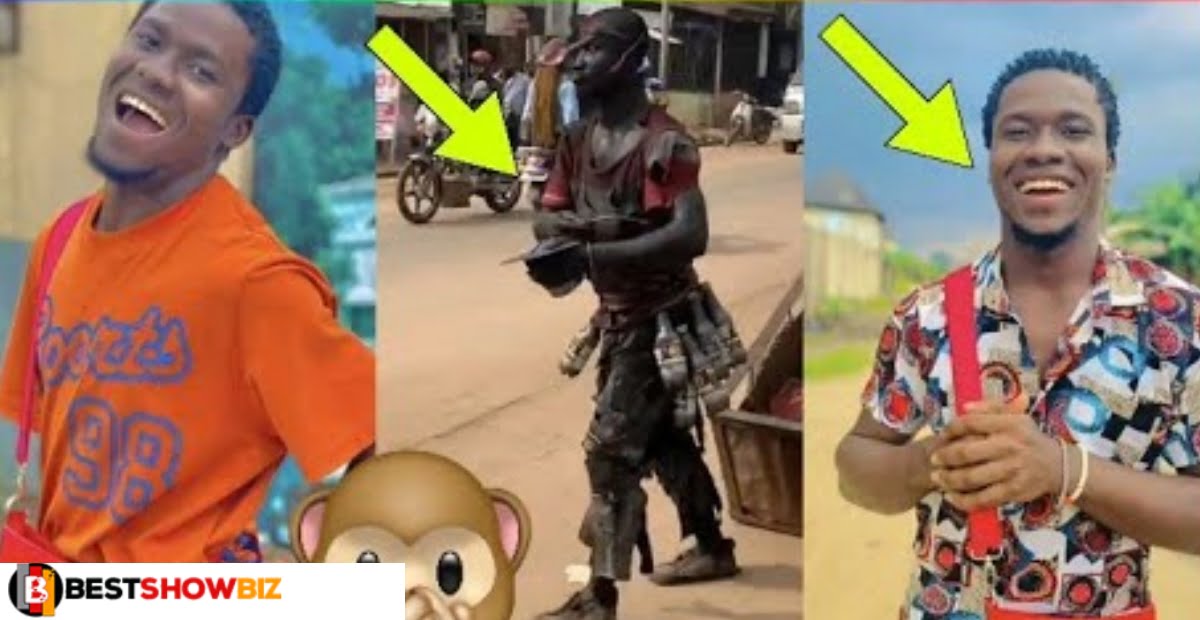 This is sad: Popular Fraud Boy Spotted roaming The Streets M@d (video)