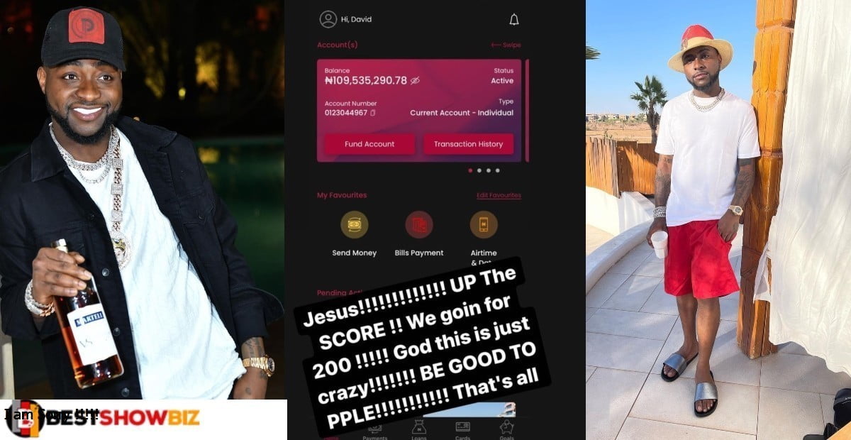 Man mistakenly sent Davido N5,000 twice, ask him to send back his money