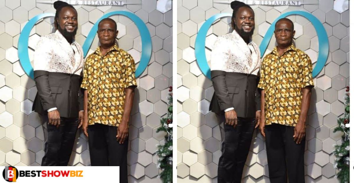 Photos: Actor Eddie Narty finally reunites with his father after over 20 years apart