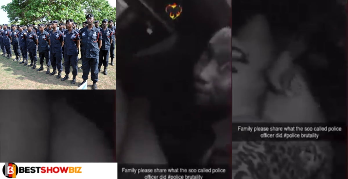 Policeman harasses Lady, touching her Inappropriately While she cries for help (video)