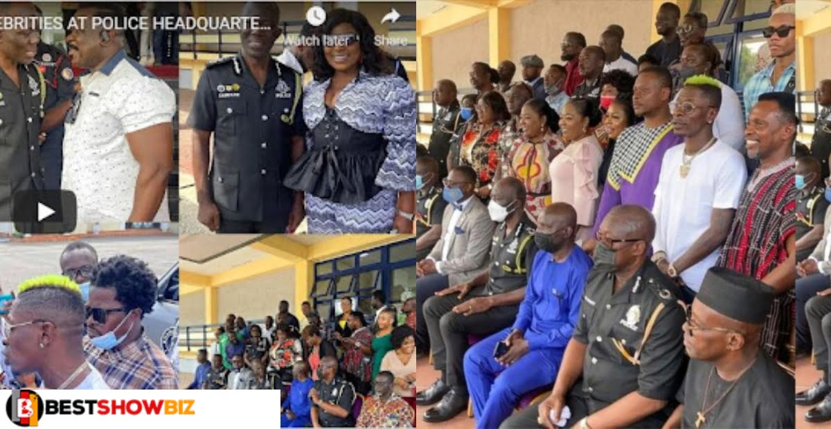 Ghana Police finally release statement explaining why IGP invited celebrities for a meeting and what went on.