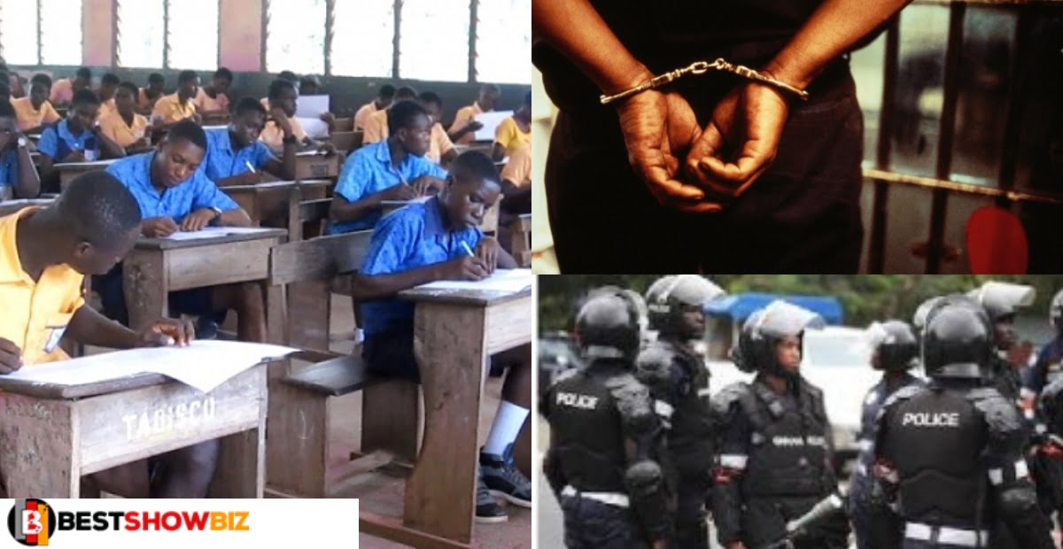 12 Teachers arrested for helping BECE candidates cheat during exams