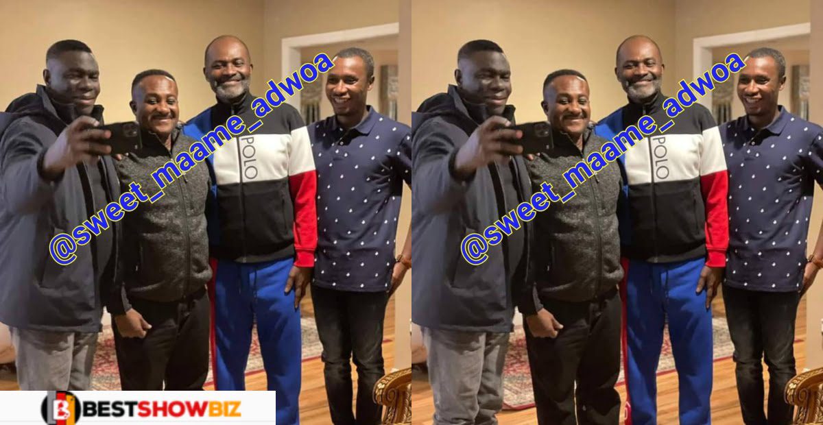 New photos and video of Kennedy Agyapong looking healthy after stroke rumors pops up