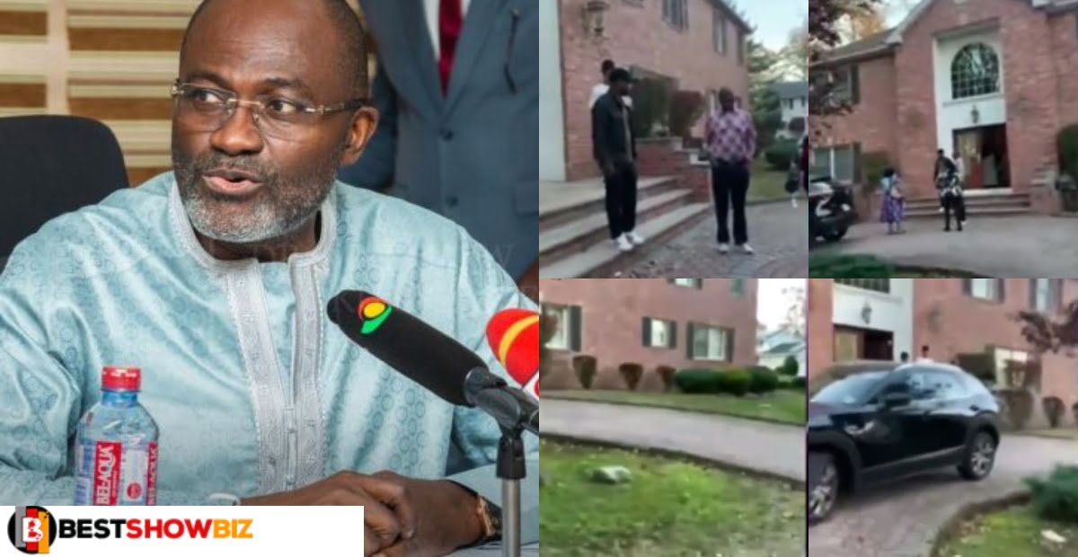 Video of Kennedy Agyapong's huge mansion in USA pops up - Watch