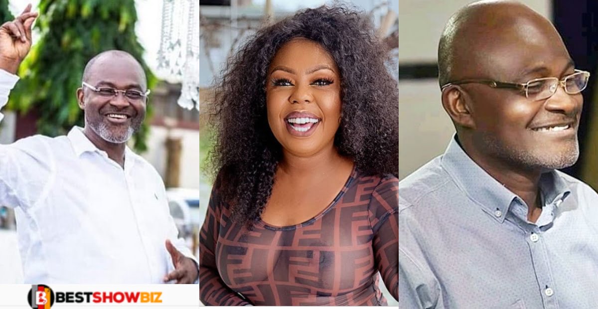 'My prayers are with you' - Afia Schwarzenegger tells Kennedy Agyapong as he battles stroke