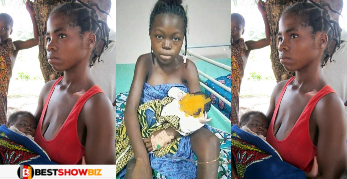 See recent Photos of the 12-Year-Old girl who gave birth to Baby Boy [Photos]