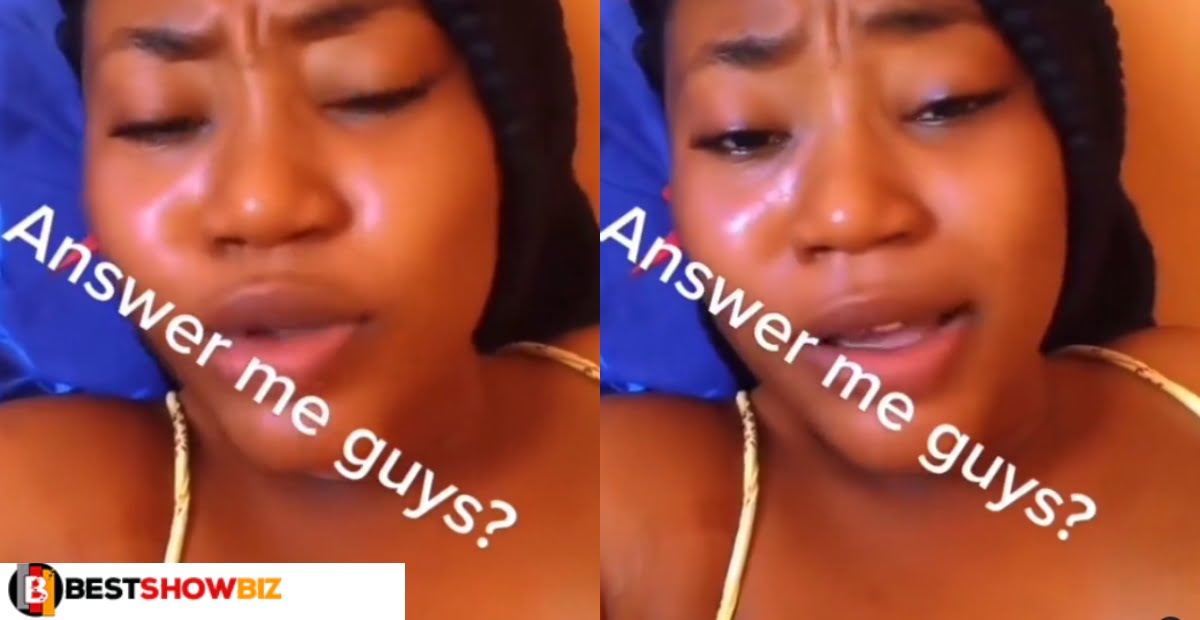 "Why do men stop chasing us after we sleep with them"- Lady asks on social media (video)