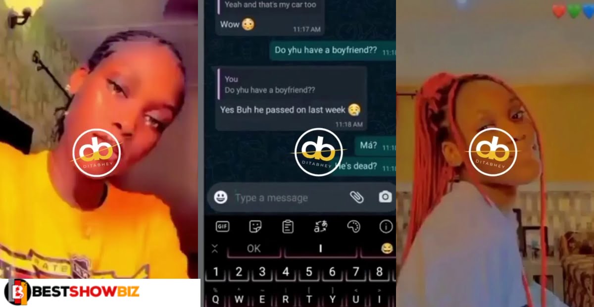 "I created a fake WhatsApp to chat my girlfriend, after telling her I'm from Dubai, she said her boyfriend was dead"- Man cries