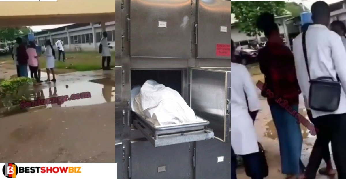 Miracle: Dead lady comes back to life inside mortuary - Video