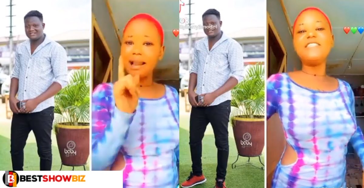 "I will mἅstṳrbἅte if you are the only man left on earth; Fổổlish man"- Bitter Girlfriend insults boyfriend (video)