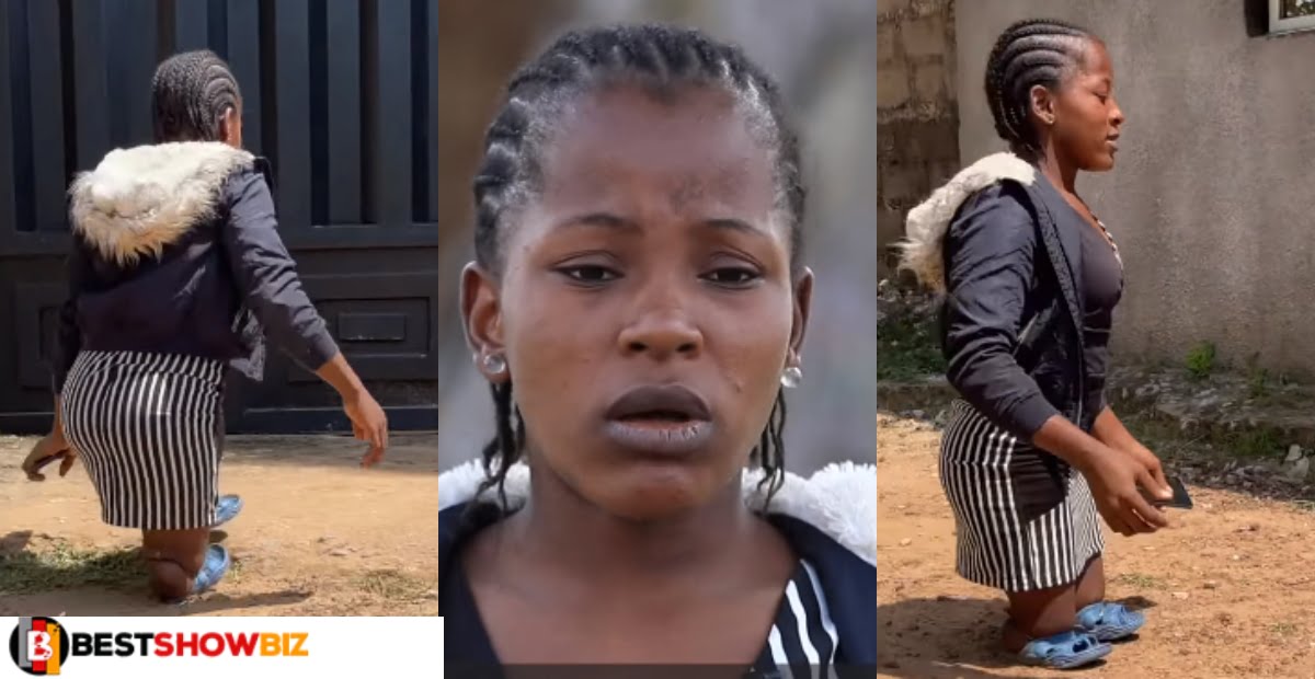 "I gave up on men, they only pretend to like me"- 24-year-old lady with short legs cries (video)