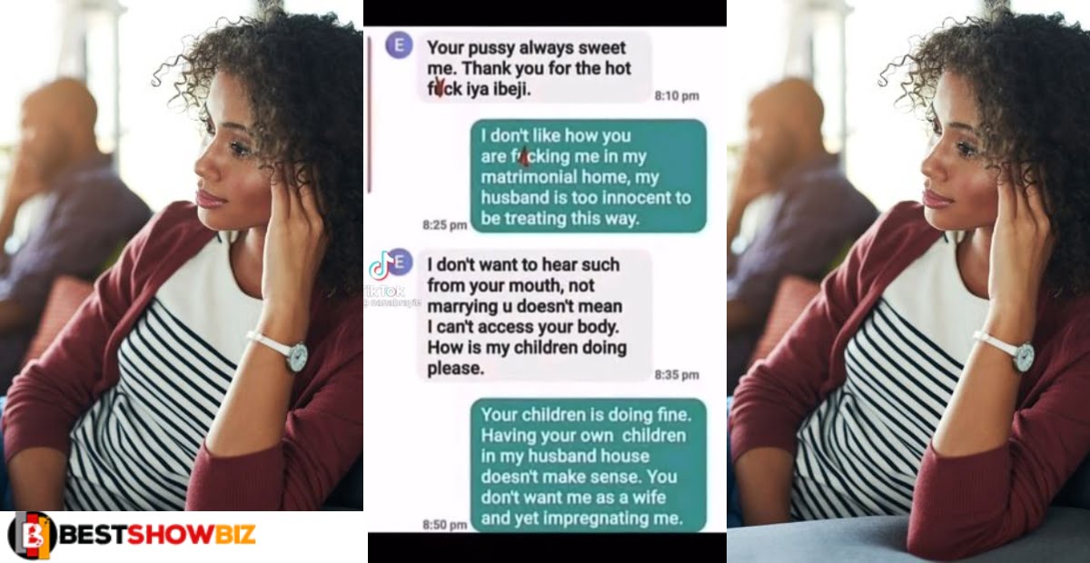 Fear women: Leaked chat of married woman and her ex-boyfriend pops up