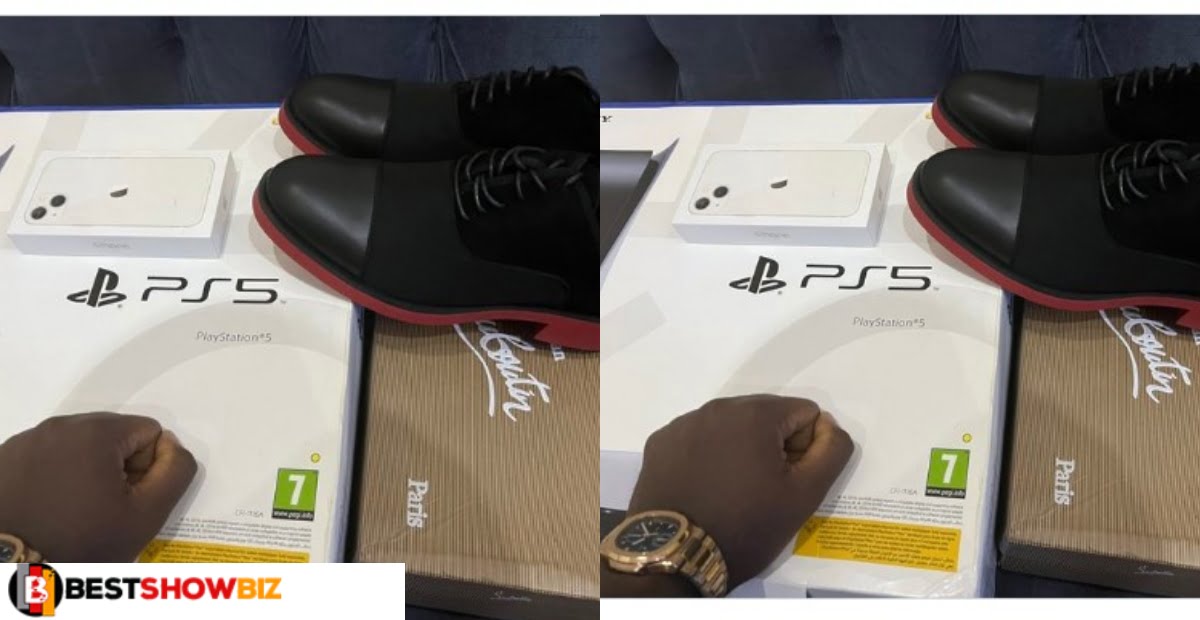 Girlfriend buys his guy an iPhone 13, PlayStation 5, Gold Watch, and Others as His Birthday gift