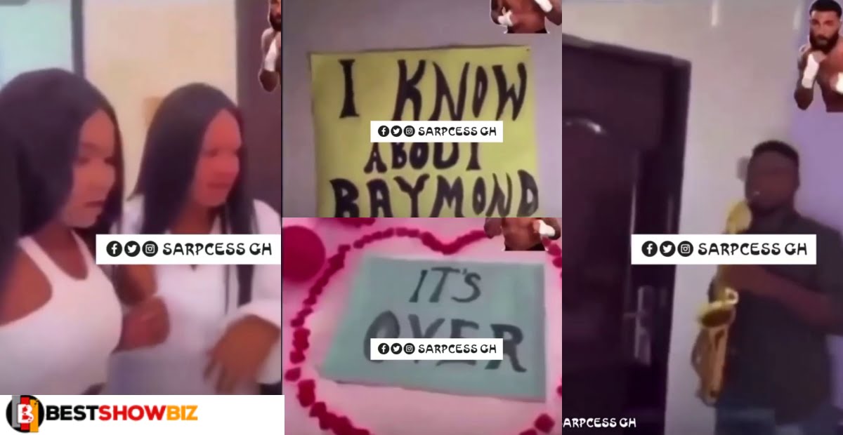 Man organizes surprise party to break up with his girlfriend (video)
