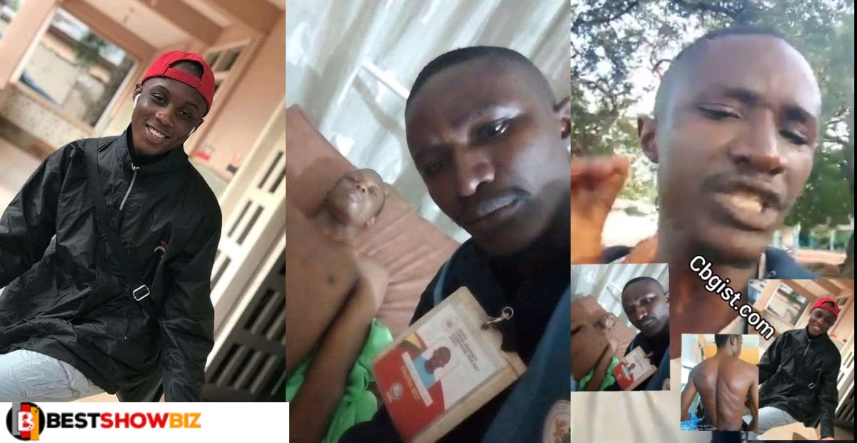 "A Teacher has beaten my son to death just because he stepped on his table"- Father cries and calls on GES and IGP (video)