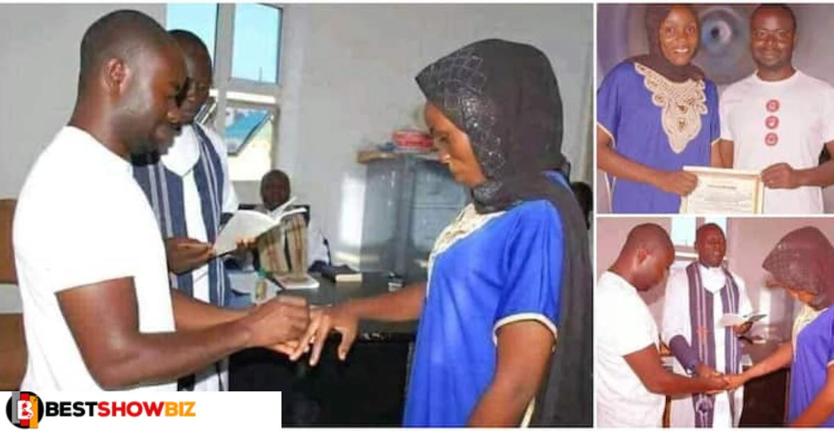 Beautiful wedding: Couple Gets Married In Pastor’s Office While Wearing Normal Clothes