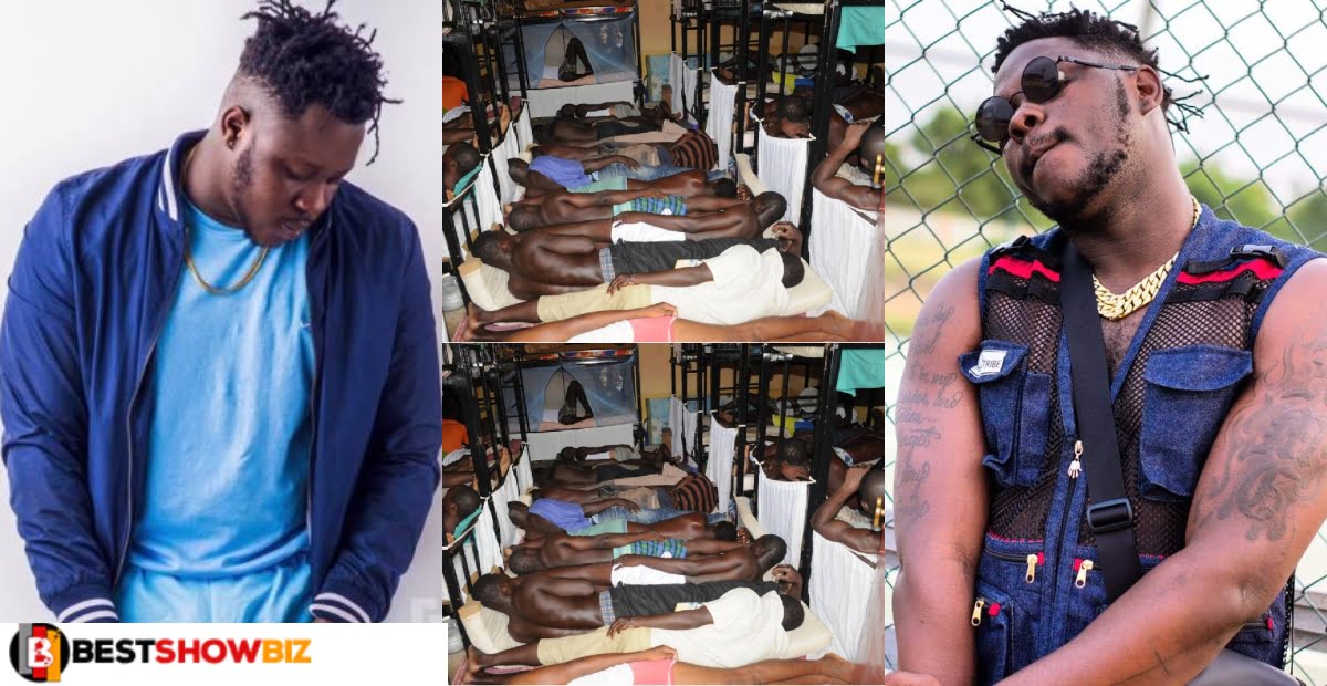 ‘I woke up to see an inmate sh!ting right in front of me"- Medikal shares jail experience