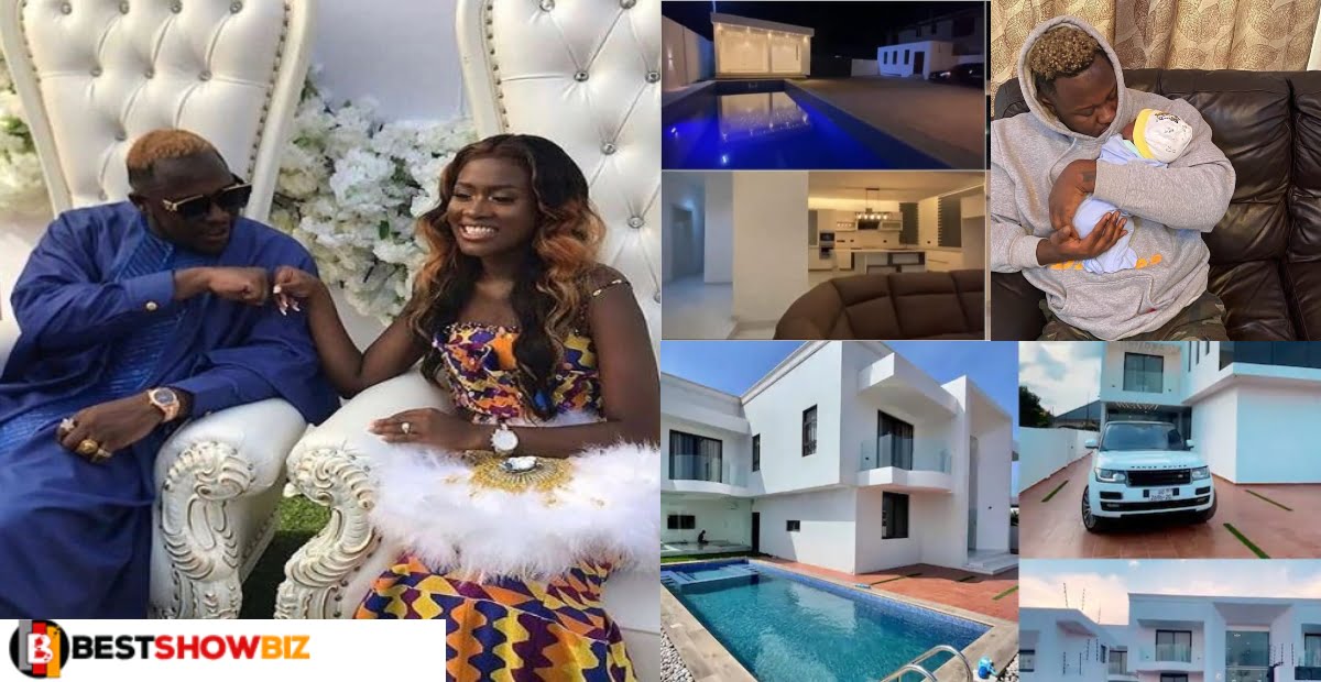 Money talks: Fella Makafui And Medikal buy a plush house and customized swimming for their 1-year old daughter– Video