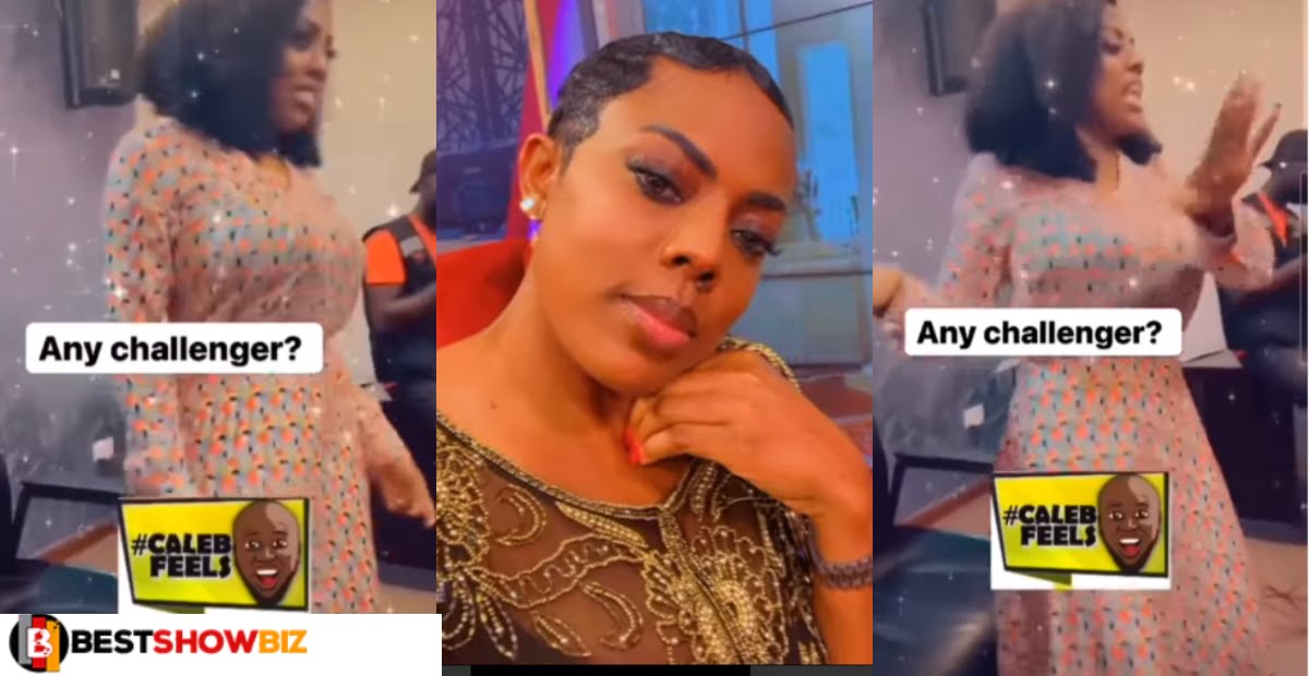 Nana Aba Anamoah Thrills social media with her dance moves (Video)