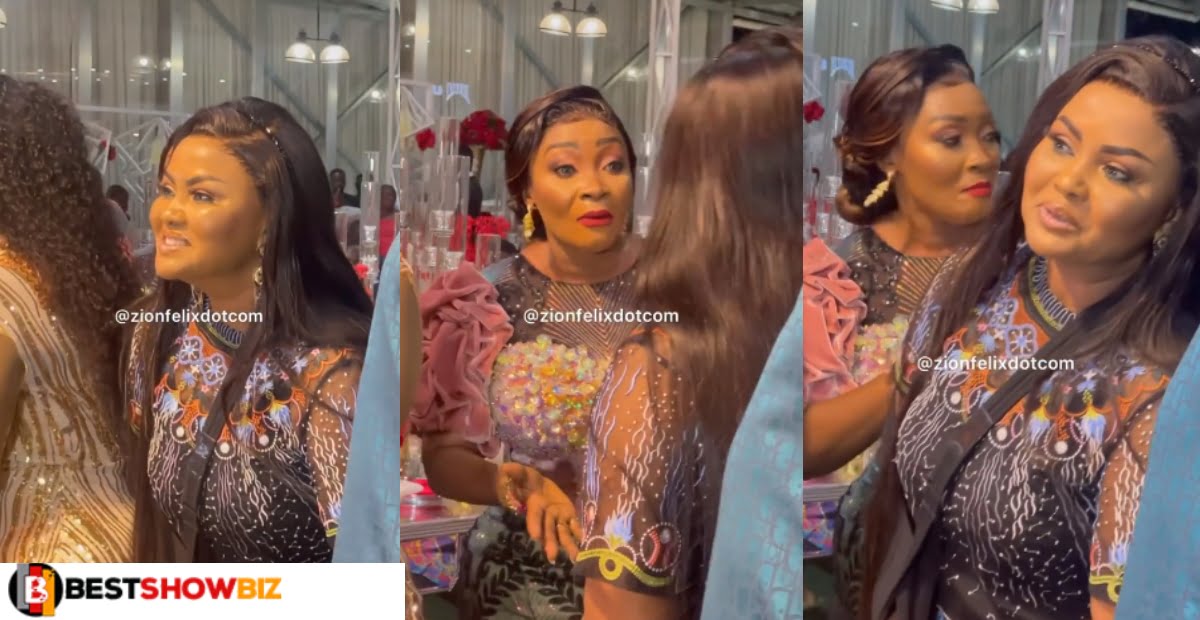 Nana Ama Mcbrown's friend disgraces herself at a fundraiser after failing to donate Ghc 2000 (video)