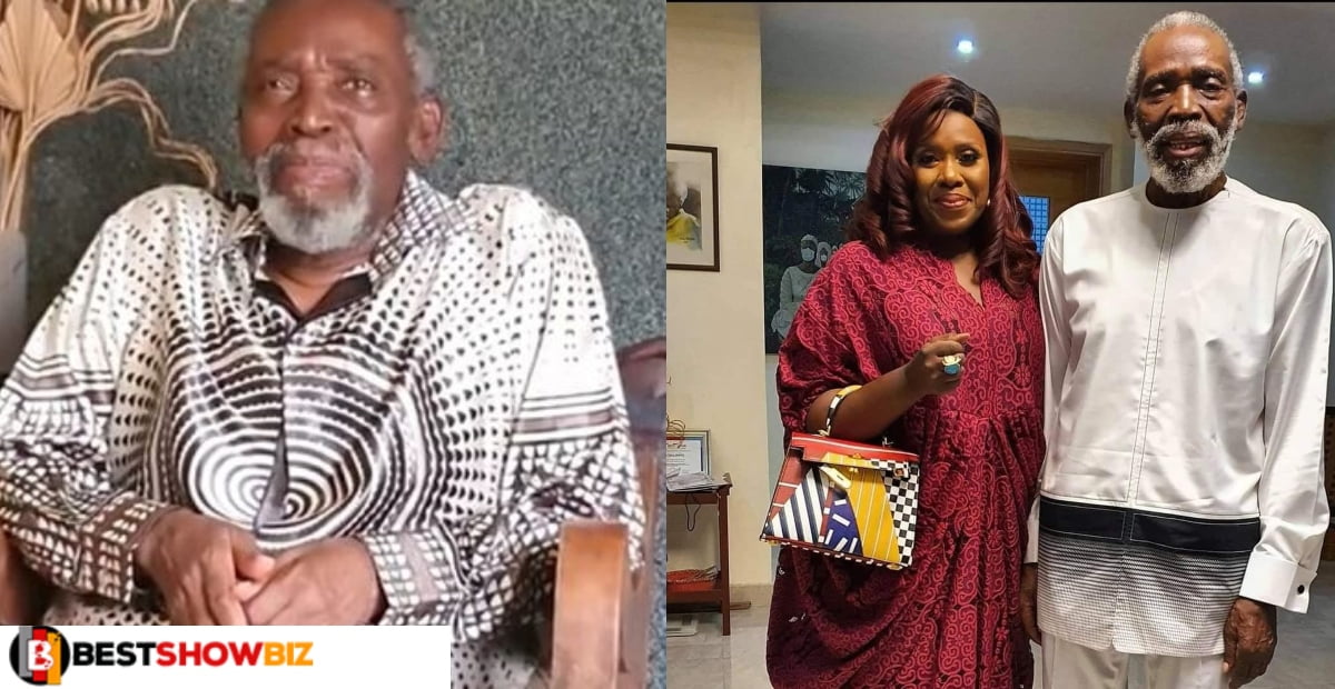 Netizens Cry As A Sad Video Of Actor Olu Jacob looking Frail And Weak Surfaced Online