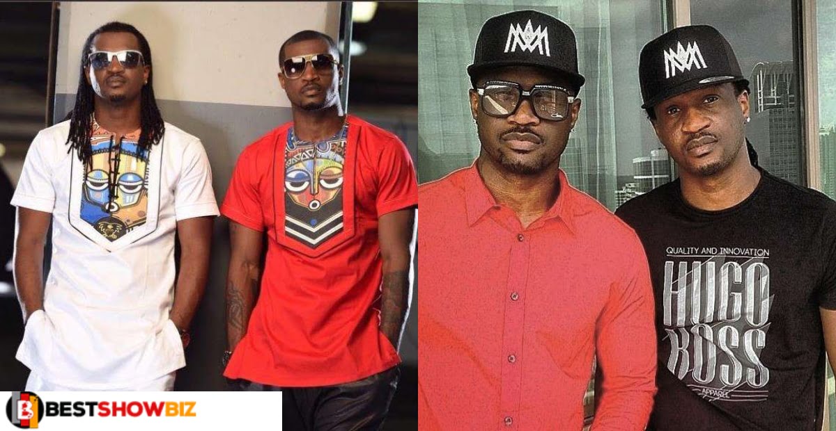 Twins Peter and Paul of P-Square fame finally follow each other on social media after years of fighting