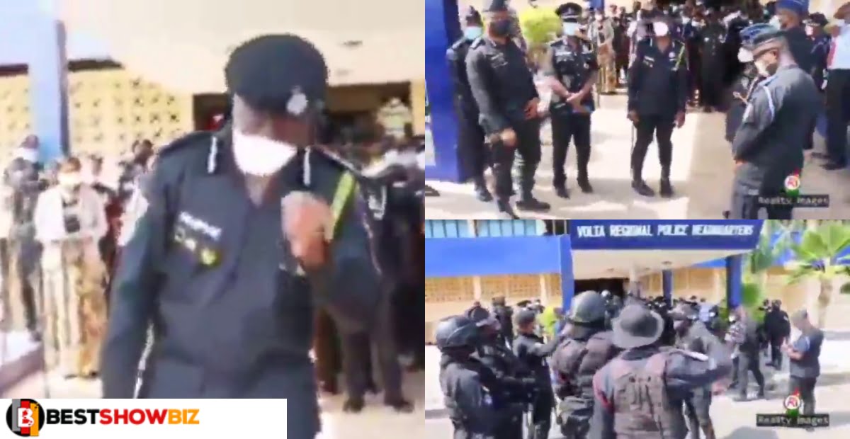 Video: Watch as IGP Dampare displays serious dance moves during jama session