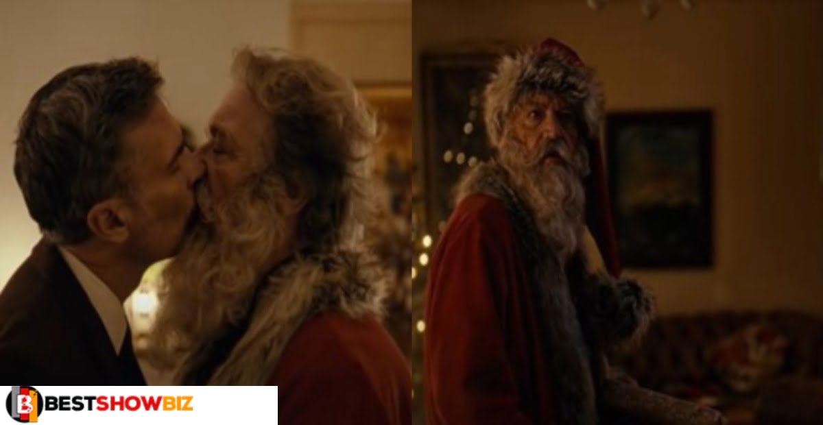 Decriminalization of LGBT: Santa Claus gets a boyfriend as they make love in new video