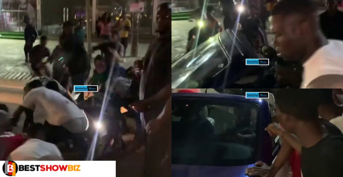 He is not stingy after all; watch video of Sarkodie spraying money on his fans
