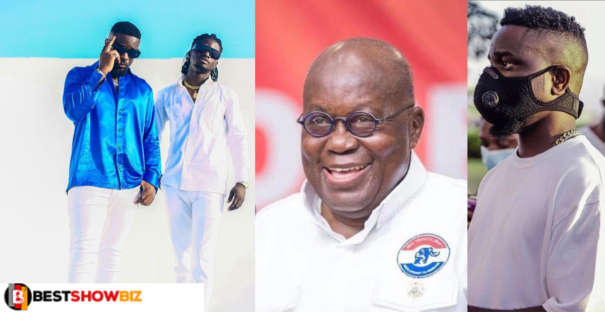 "Blame Sarkodie for Ghana's Hardship, he tricked us to vote for NPP" – Netizen Says