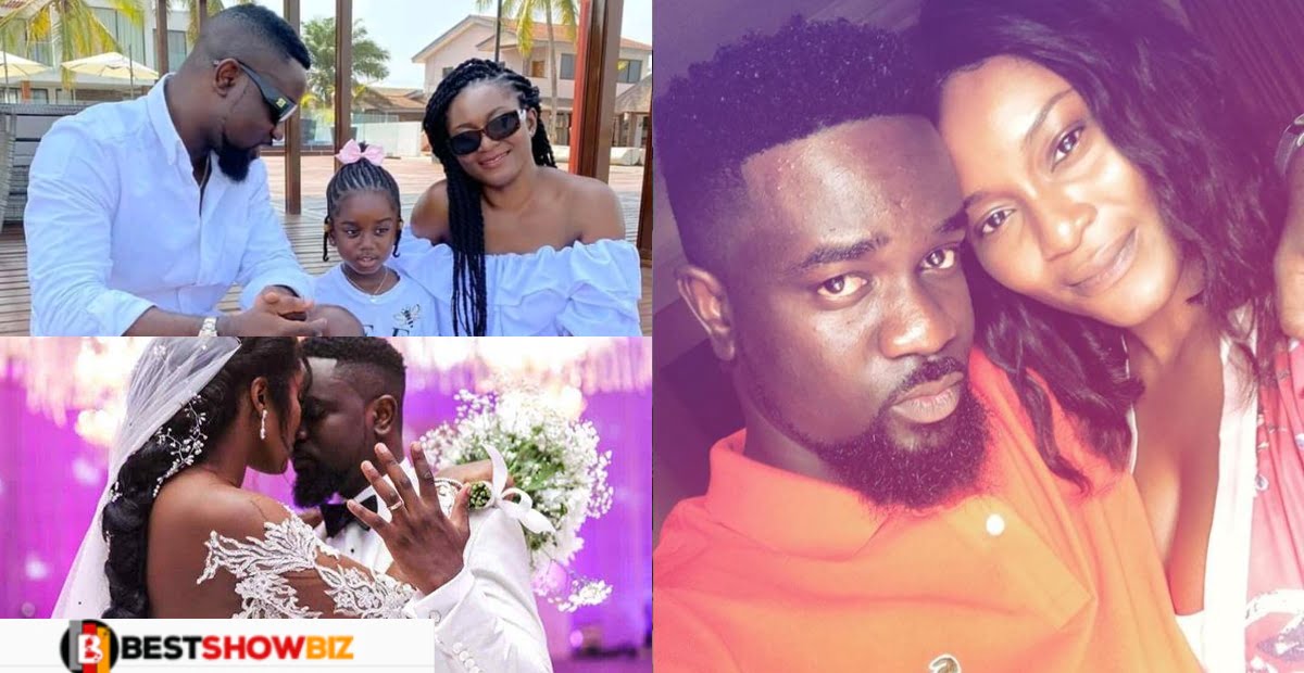 "My girlfriend, who is now my wife, gave me broken heart during the release of my first album" -Sarkodie