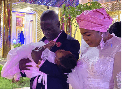 Captain Smart Celebrates His Tenth Child With A Beautiful Outdooring Ceremony - (Photos)