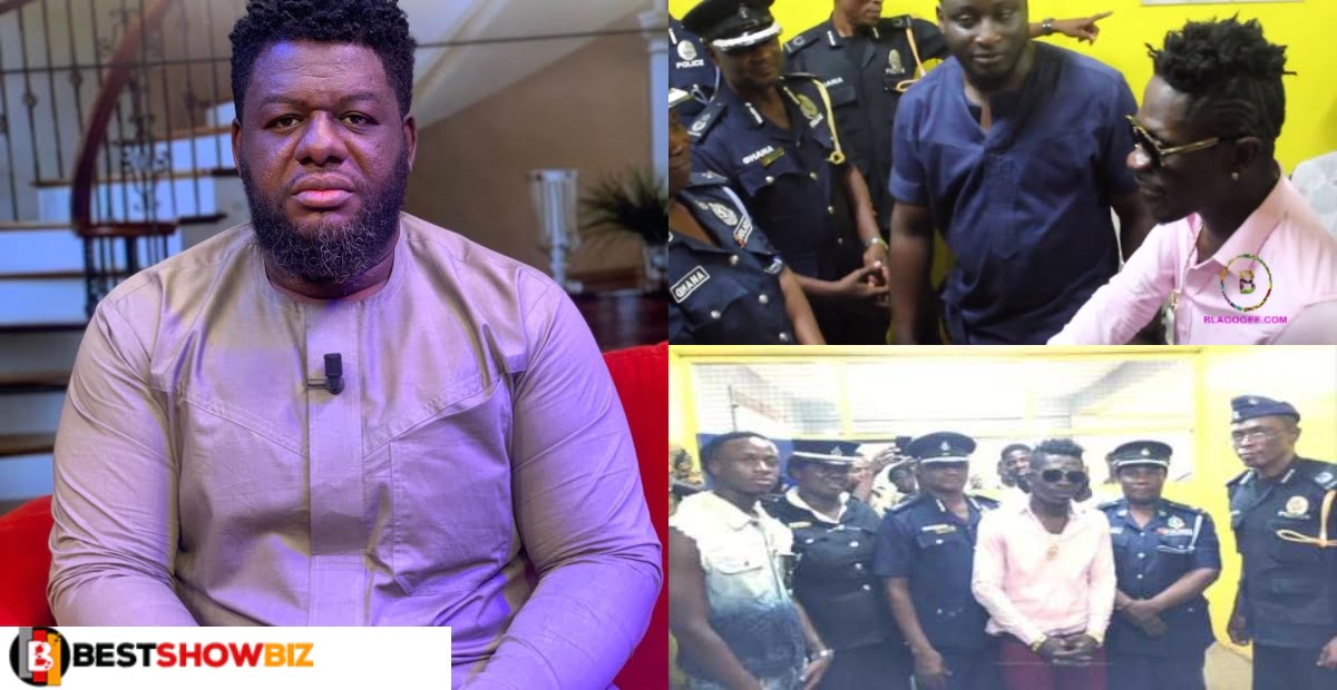 Watch Video of how Bulldog tried to hide the fact that shatta wale was almost locked at the police headquarters