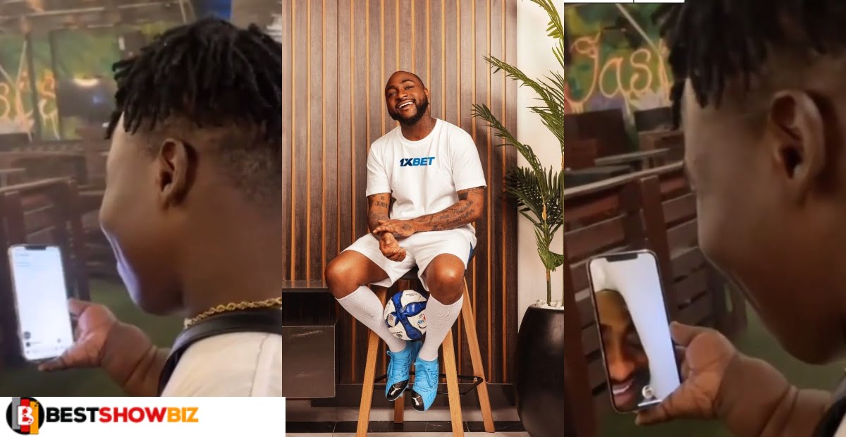Shatta Bandle offers to give Davido Loan during a video call with the musician (video)