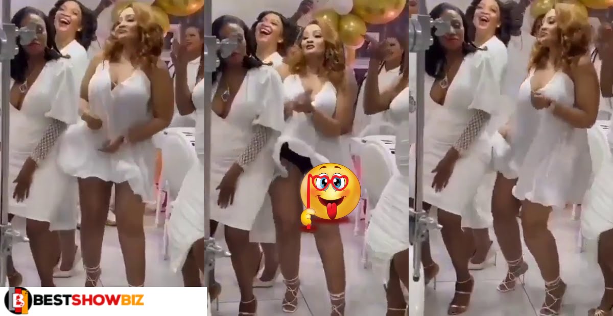 Video: Singer mistakenly shows her black ‘dross’ as she dances at b’day party