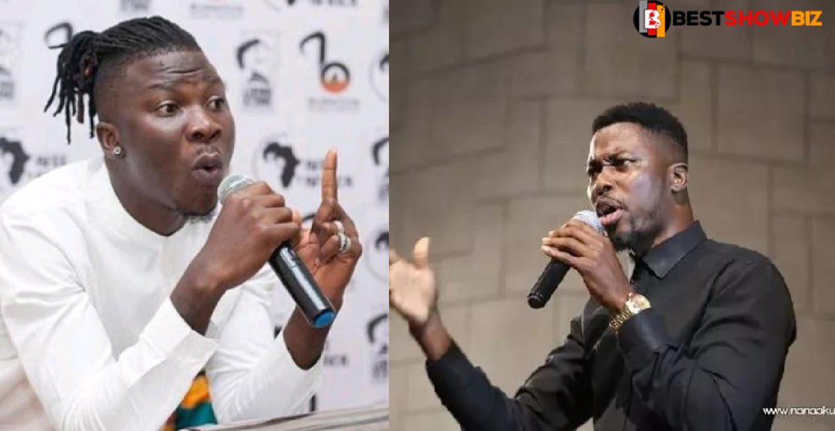 Stonebwoy blasts Kwame A Plus For Saying His Galamsey Song was Rubbish – Screenshot