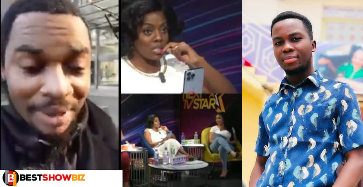"Mon gyae gyimii"- Twene Jonas Blast Nana Aba, serwaa Amiher and Bridget otoo for disgracing journalist Albert (video)