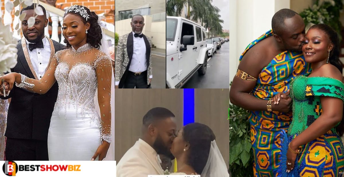 Photos and Videos: Check out the top 4 expensive and lavish wedding that happened in Ghana