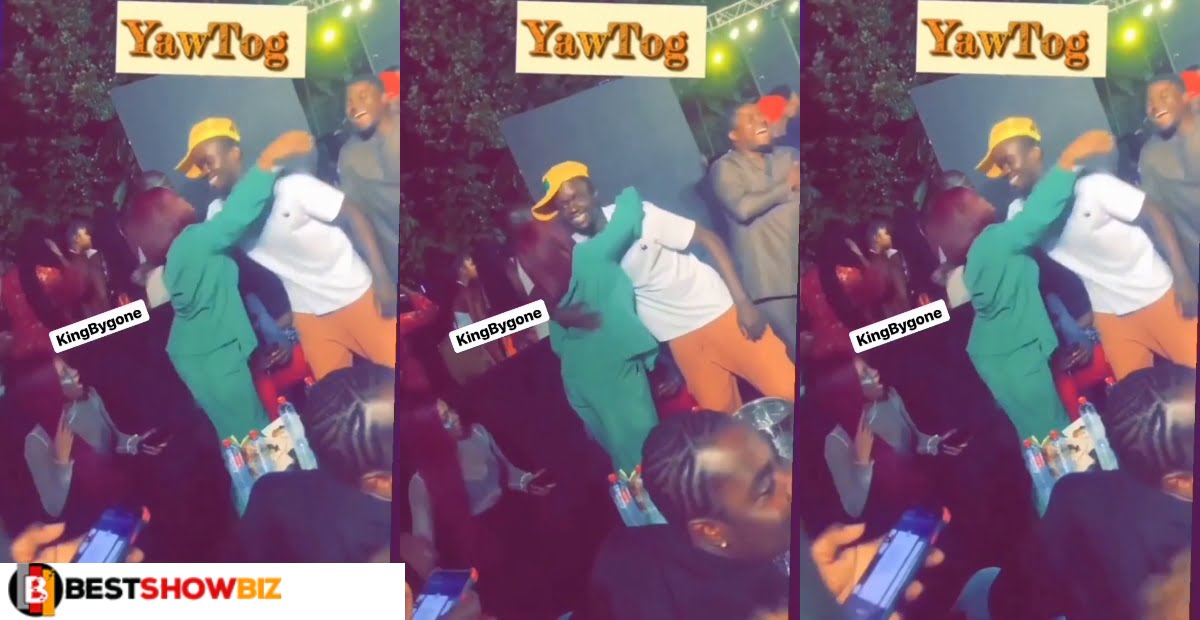 New Video: Gyakie and Yaw Tog finally hug after rumors of beefing