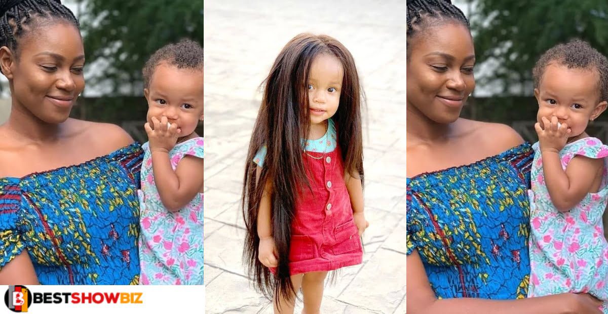 4 years old daughter of Yvonne Nelson shockingly speaks about her future wedding day.