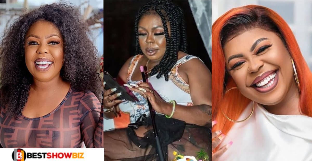 ‘Different Colours, One People’- Netizens blast Afia Schwarzenegger over bleached face in new Photo
