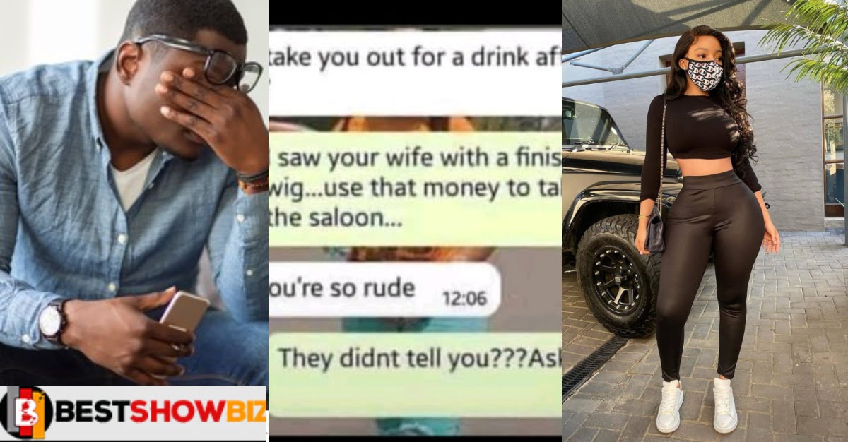 Use Your Money To Take Your Wife To Saloon – Lady Tells Married Man As She Rejects His Proposal