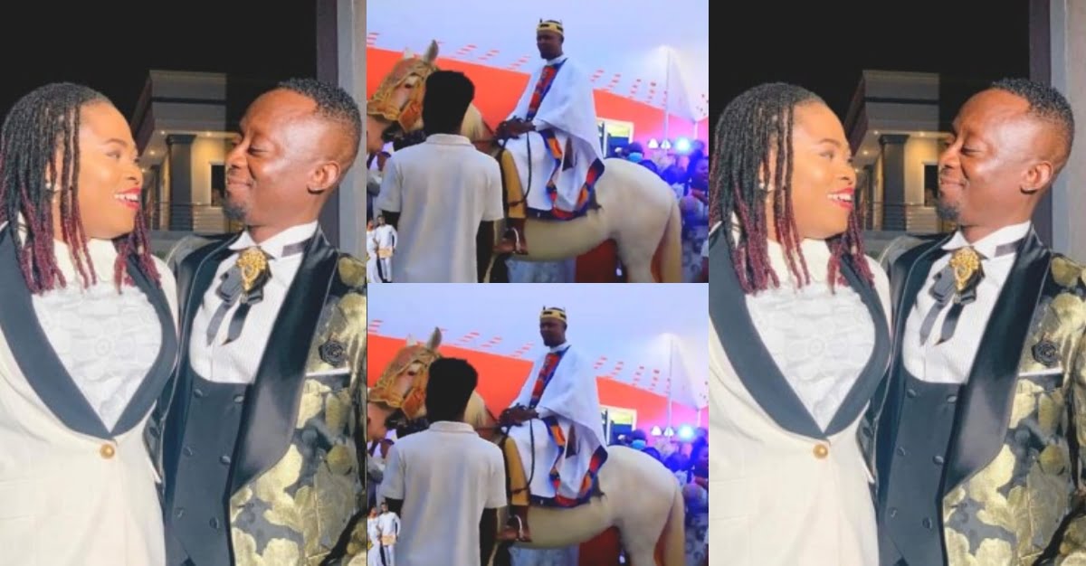 VIDEO: Joyce Blessing and her alleged new Boyfriend steps out to Warrior Prophet’s Birthday Party