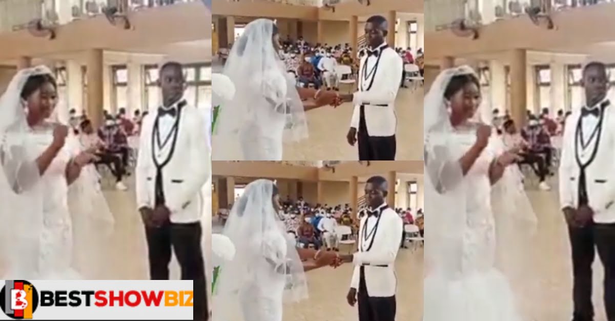Video: Priceless Moment Deaf And Dumb Bride Was Seen Performing Vows