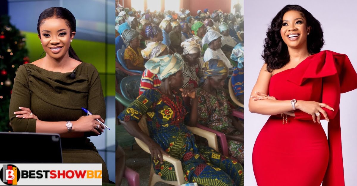 Video: Serwaa Amihere donates money to over 200 widows and single mothers to start business