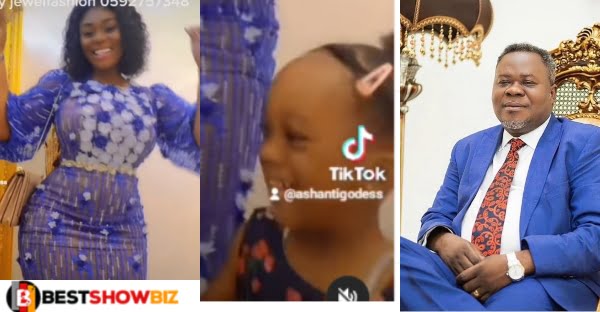 See beautiful video of Akua GMB’s daughter with Dr. Kwaku Oteng looking all grown up (video)